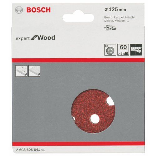 Bosch Disques abrasifs Expert for Wood Ø125 - vue 4