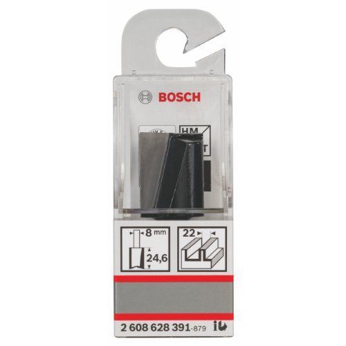 Bosch 2 608 628 391 Fraise 8 mm 22 x 25 x 56 mm - vue 2