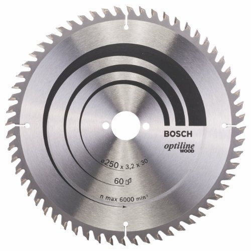 BOSCH Optiline Wood Ø 250 mm 60 dents - vue 5