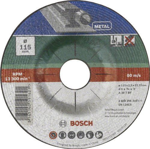 Bosch Disque moyeu déporté Métaux 125 mm - vue 2