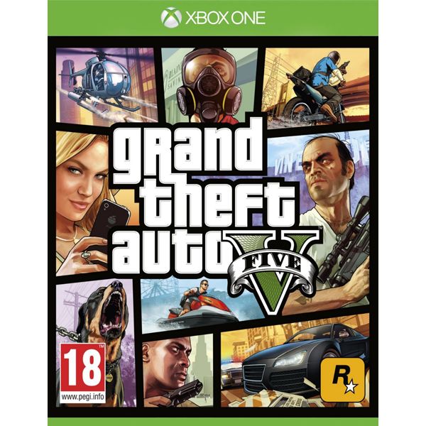 Jeu Xbox One GTA V Action Mode en ligne PEGI 18+ - vue 3