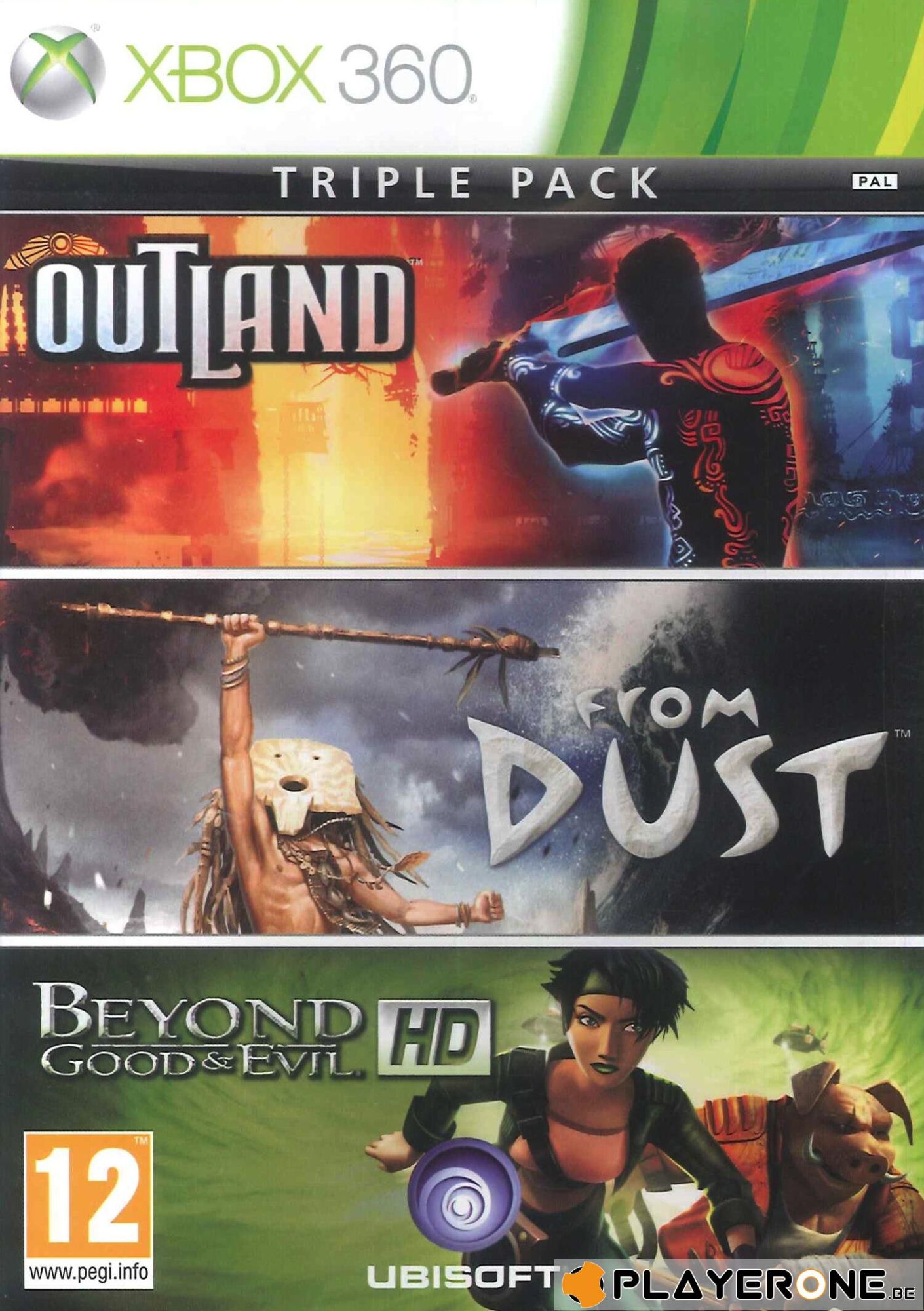 Compil : Beyond Good & Evil + Outland + From Dust Xbox 360