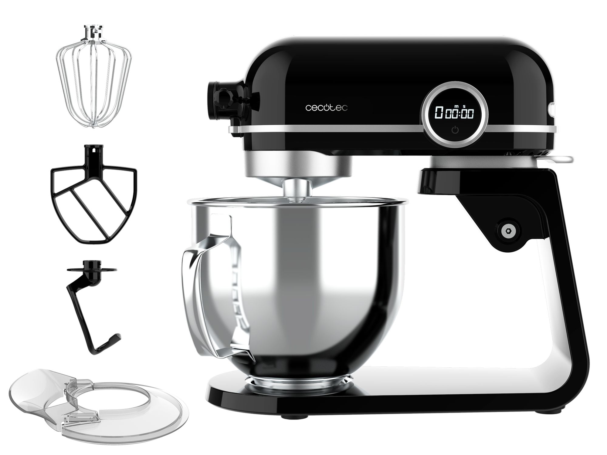 Robot pétrisseur Cecotec Twist&Fusion 4500 Luxury - vue 3