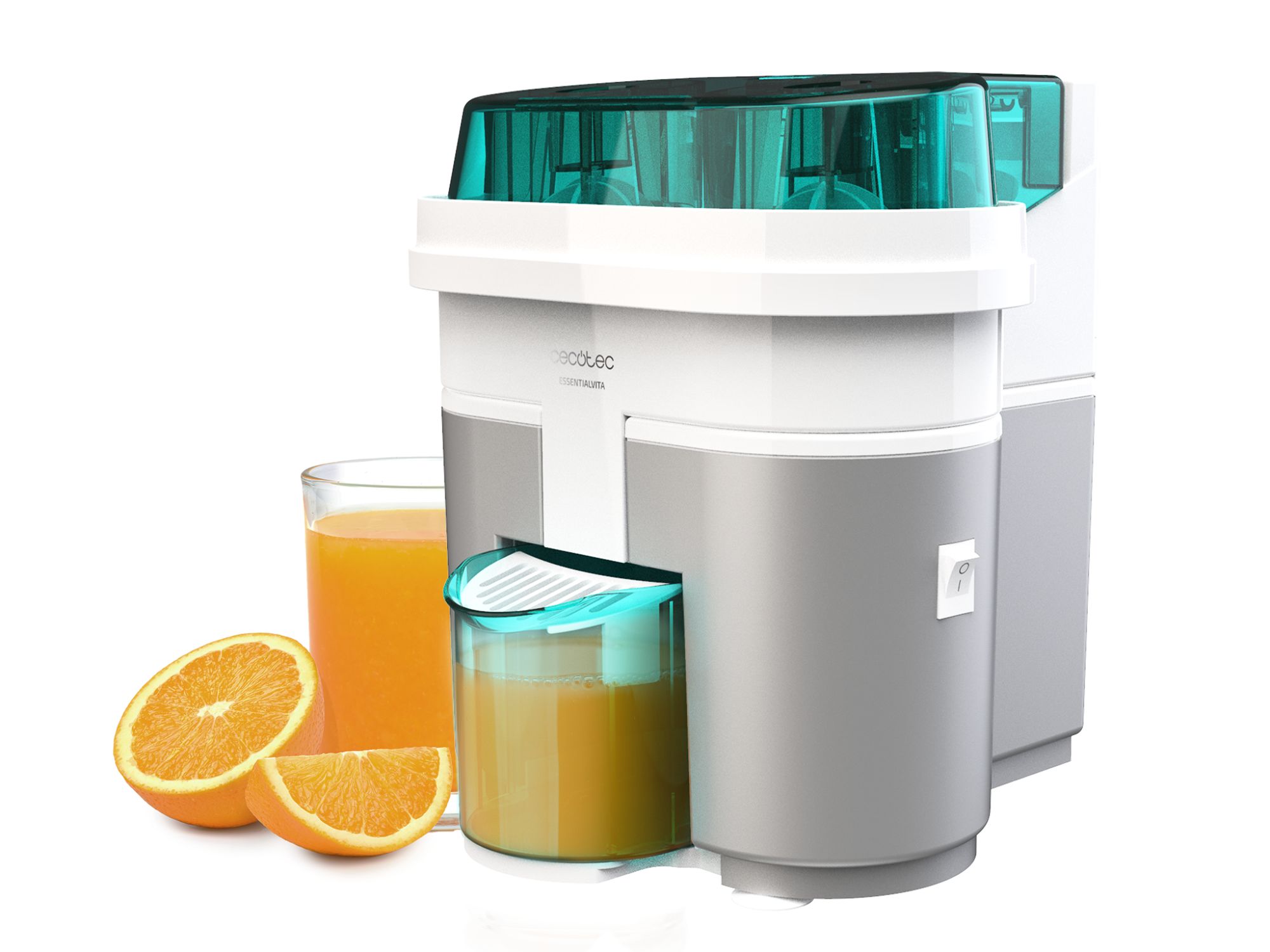 Presse agrumes électrique EssentialVita Twice Cecotec - vue 2