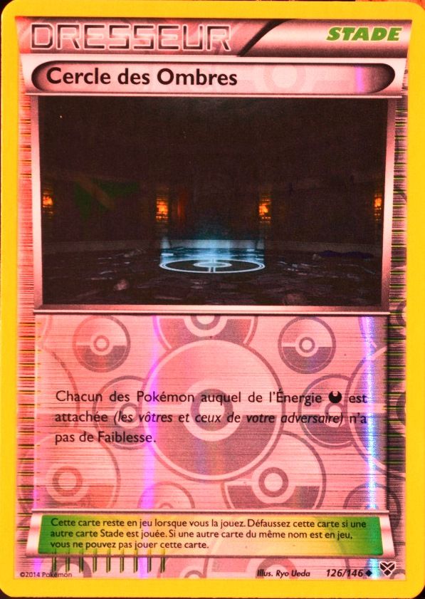 XY Française Cercle des Ombres 126//146 Carte Pokemon Neuve