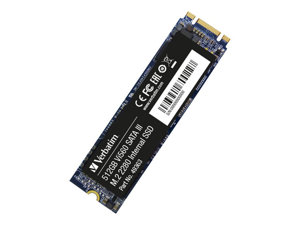 Verbatim Vi560 S3 - SSD - 512 Go - interne - M.2 2280 - SATA 6Gb/s