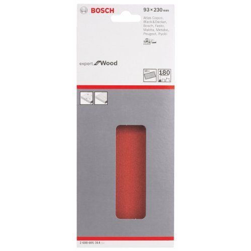 Bosch Feuille abrasive 93 x 230 mm Grain 80 - vue 6