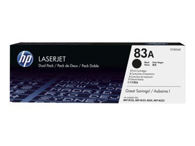 HP CF283AD Pack Toners Noirs - vue 3