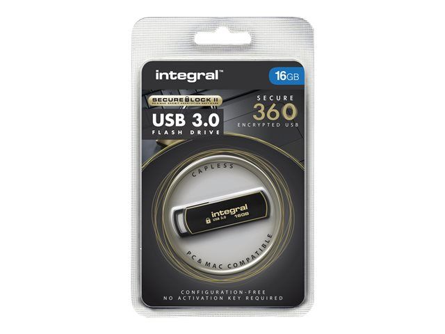 Integral INFD16GB360SEC3.0 lecteur USB flash USB Type A 3.2 Gen 1 3.1 Gen 1 Or Neuf - vue 7