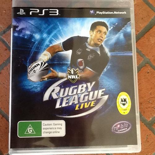 Rugby ÃLague Live Ps3