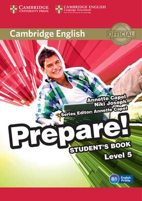 Cambridge English Prepare! Level 5 Student's Book.