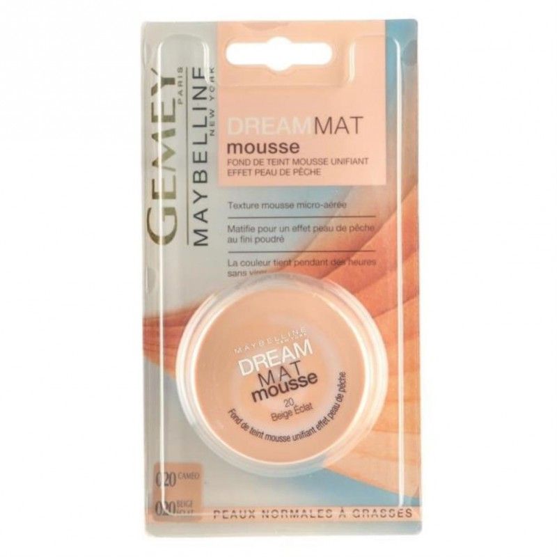 Gemey Maybelline Gemey Dream Fond De Teint Eclat 020 X1