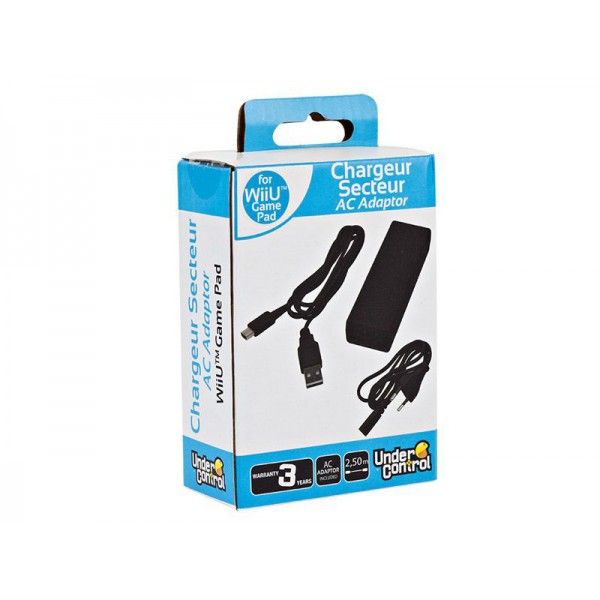 UNDER CONTROL Chargeur secteur Manette Wii U - vue 2