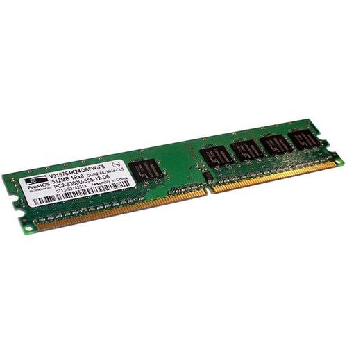 Ram Barrette Mã©Moire Promos 512Mo Ddr2 Pc2-5300U 667Mhz V916764K24Qbfw-F5 Cl5