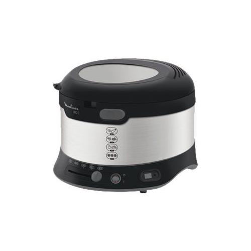 Moulinex Uno Af179D10 - Friteuse - 2.1 Litres - 1.9 Kwatt - Noir / Argent
