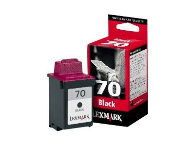 Lexmark Cartridge No. 70 - Haute capacité - noir - originale - cartouche d'encre - pour Lexmark F4270; X70, 80, 84, 85; Z11, 31, 42, 43, 44, 45, 51, 52, 53, 54; Samsung SF-4500