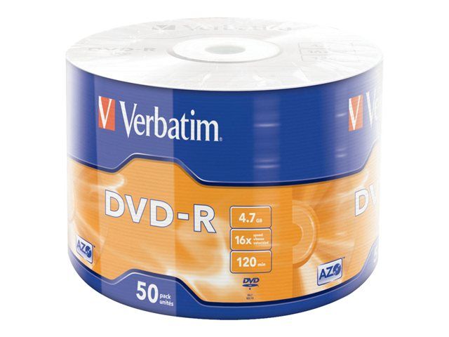 DVD R Verbatim 43788 50 Unités - vue 2