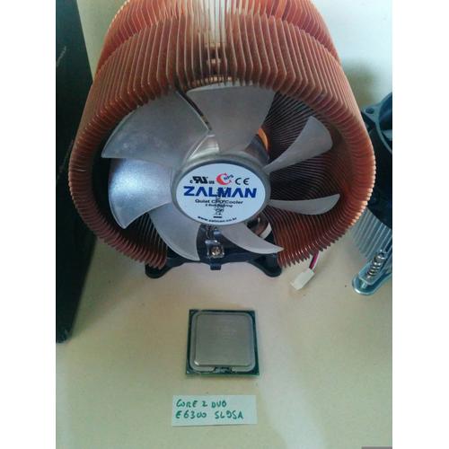 Processeur Cpu Intel Core 2 Duo E6300 1.86Ghz 2Mo 1066Mhz Socket Lga775 Sl9Sa Pc