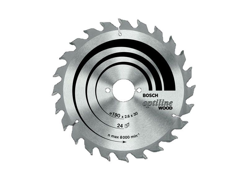 Bosch Lame Scie Circulaire Ø190mm Z60 - vue 2