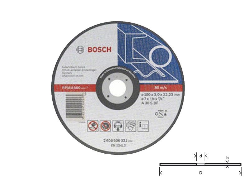 Bosch Disque à tronçonner Expert pour Métal - vue 4