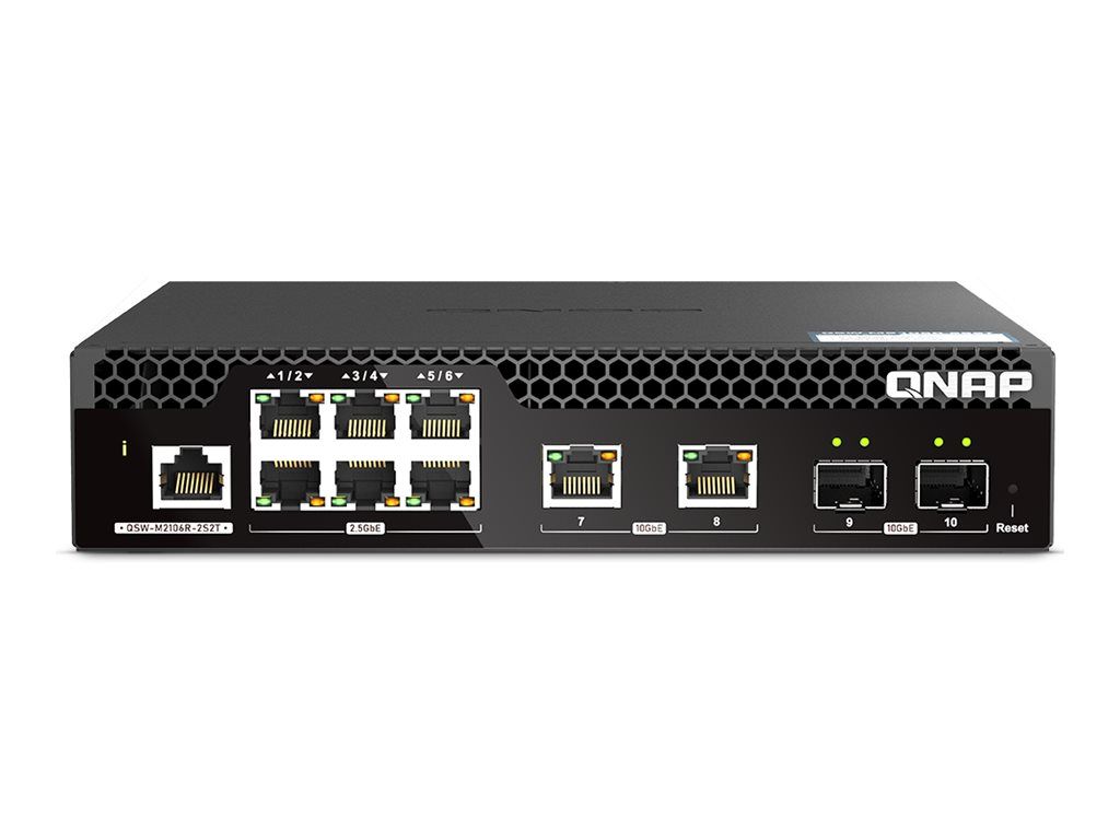 QNAP QSW M2106R 2S2T - vue 2