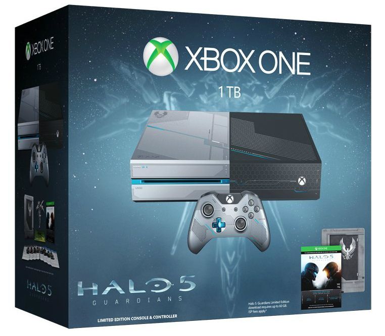 Xbox One Édition Limitée + Halo 5 Guardians