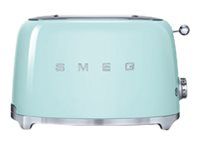Smeg 50's Style TSF01PGEU - Grille-pain - 2 tranche - 2 Emplacements - vert turquoise