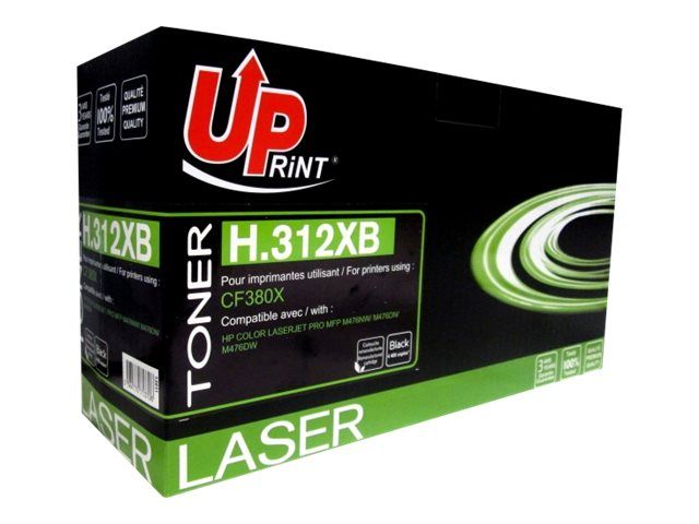 UPrint H.312X - 102 g - noir - remanufacturé - cartouche de toner (équivalent à : HP 312X ) - pour HP Color LaserJet Pro MFP M476dn, MFP M476dw, MFP M476nw