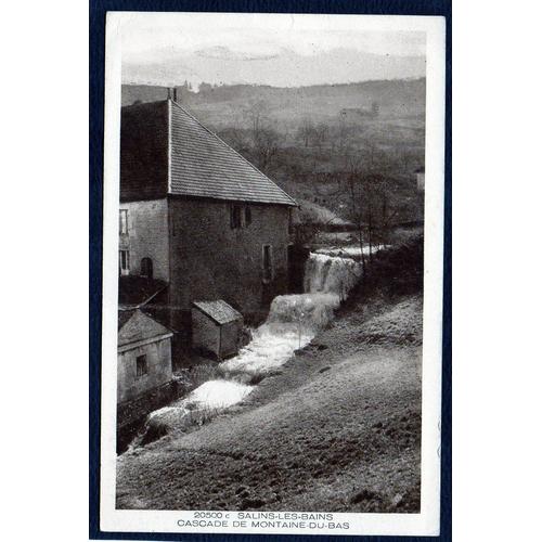 Carte Postale Ancienne France Jura 39 Salins Les Bains Cascade De Montaine Du Bas Rakuten