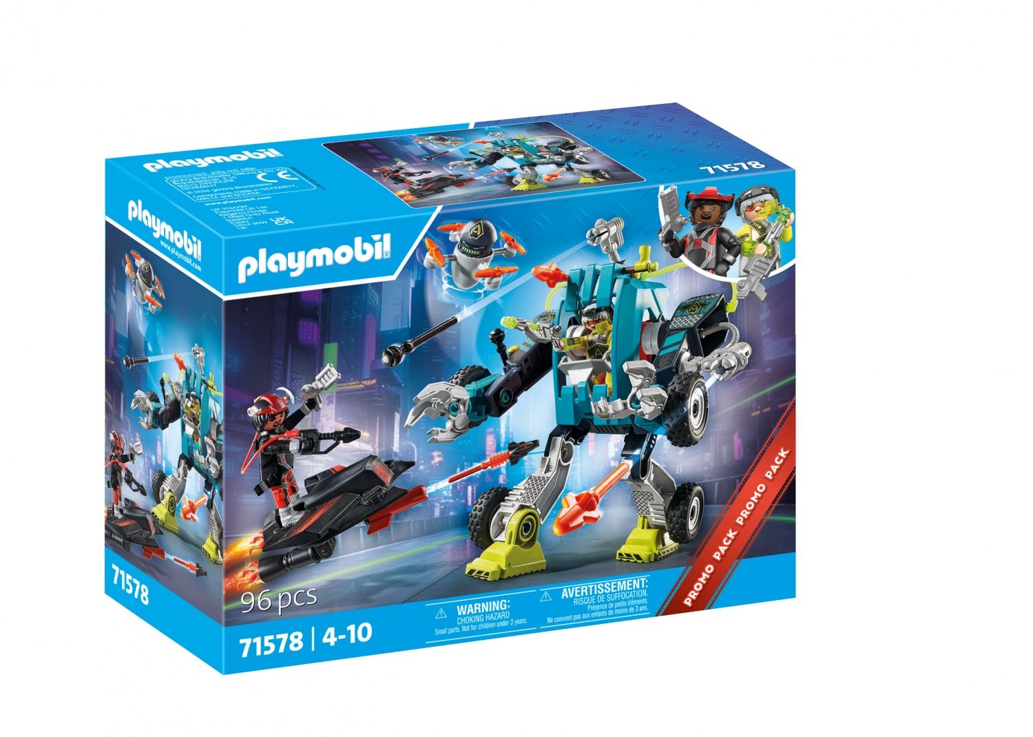 Playmobil 71578 - Robot Géant Avec Drone