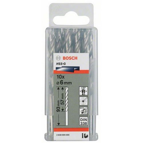 BOSCH Forets HSS G Ø2.5mm - vue 2