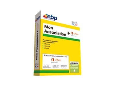 Ebp Mon Association 2016 - Version Boîte - 1 Utilisateur - Win - Avec Microsoft Office Professionnel Plus 2013)