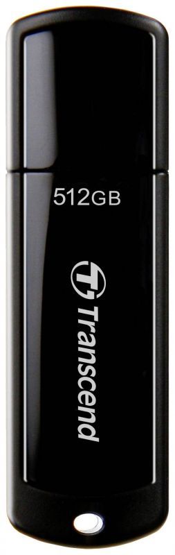 Transcend JetFlash 700 - Clé USB - 512 Go - USB 3.1 Gen 1 - noir