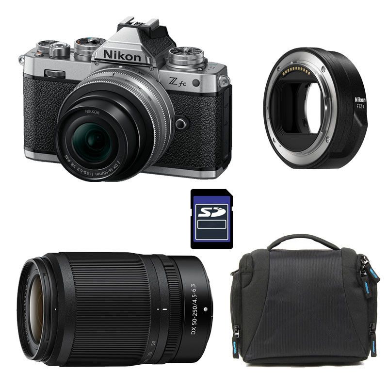 NIKON Z fc + Z 16 50 + Z 50 250 + Sac + Carte SD 8 Go + Adaptateur FTZ II Neuf - vue 10