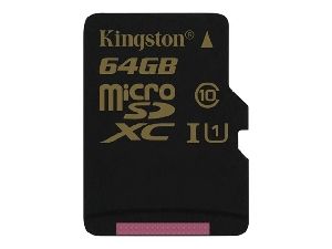 Kingston Carte mémoire flash UHS Class 1 / Class10 microSDXC UHS I - vue 2