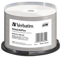 Verbatim DVD R 4.7 Go 16x imprimable par 50 spindle