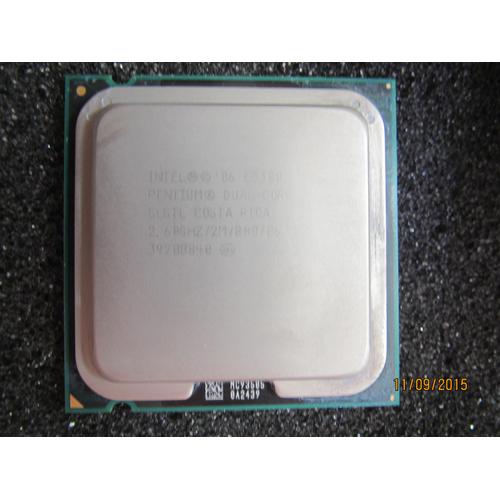 Processeur Cpu Intel Pentium Dual Core E5300 2.6Ghz 2Mo 800Mhz Lga775 Slgtl Pc
