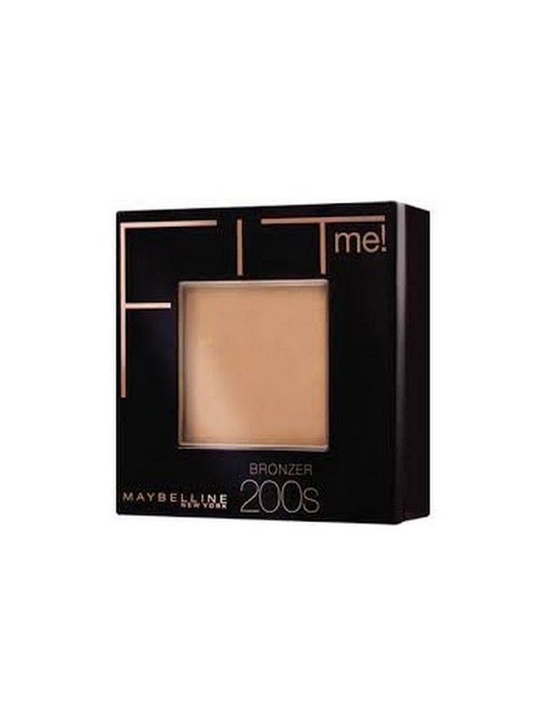 Compacte Terra Bronzer Gemey Maybelline Fit Me N° Medium