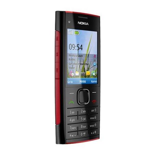Nokia X2-00 - Noir/Rouge