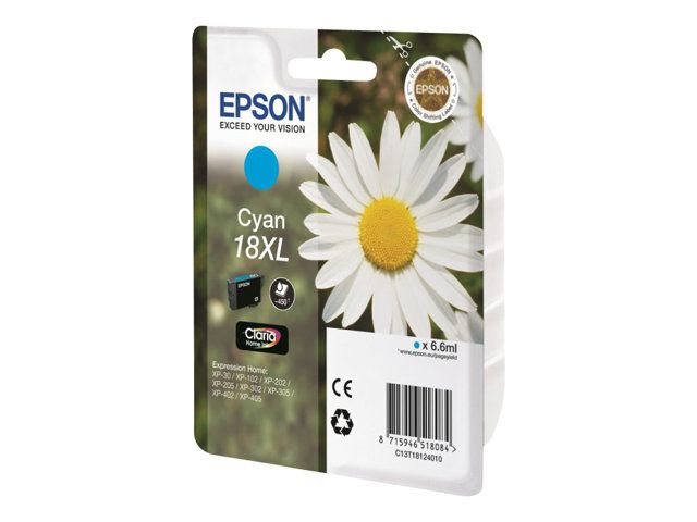 Epson 18XL originale cartouche d'encre pour Expression Home XP 212 215 225 312 315 322 325 412 415 422 425 - vue 2