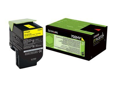 Lexmark Jaune 70C2HYE - vue 2
