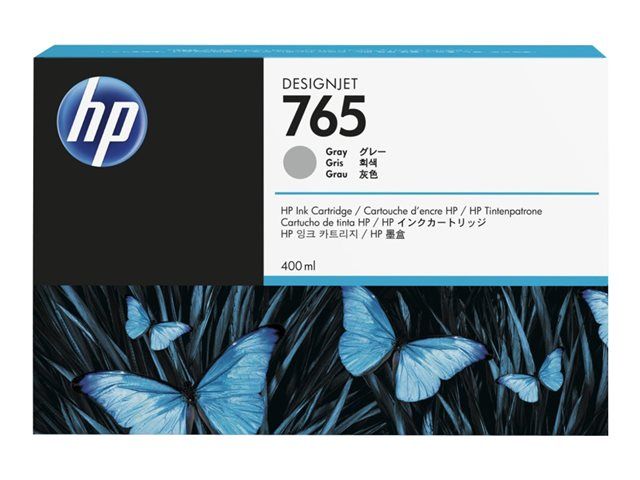 HP 765 - 400 ml - gris - original - cartouche d'encre - pour DesignJet T7200 Production Printer