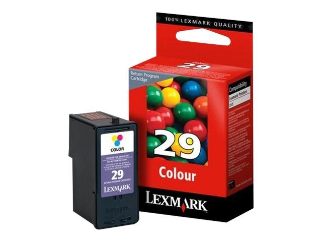 Lexmark Cartridge No. 29 Couleur cyan jaune originale cartouche d'encre LRP pour X2500 2530 2550 5070 5075 5320 5340 5410 5490 5495 Z1300 1310 1320 845