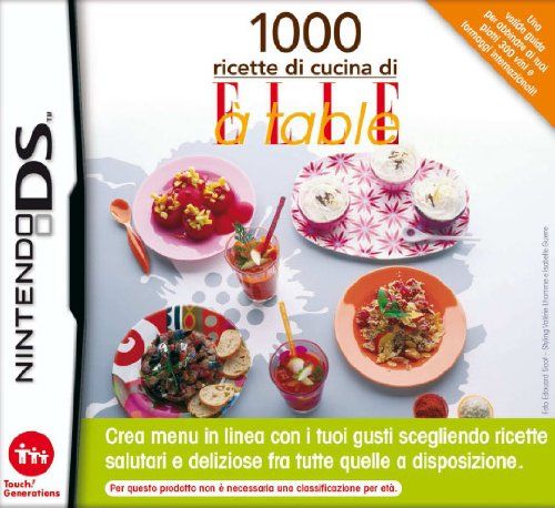 Nintendo Ds 1000 Recettes De Cuisine De Elle Et Table
