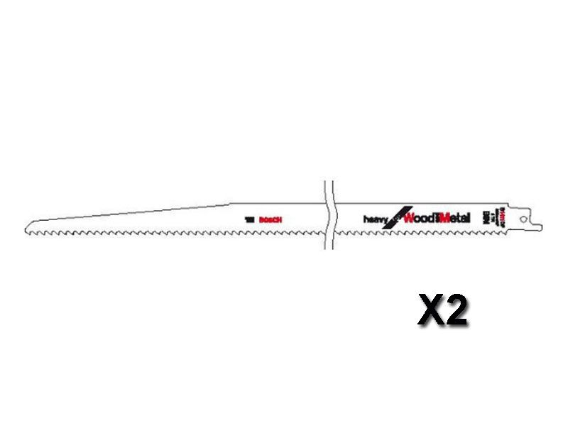 BOSCH Lame scie sabre 1411 DF 300 mm - vue 2