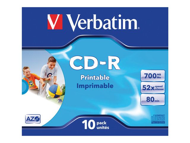 Verbatim 43325 CD R 700 Mo 10 unités - vue 2