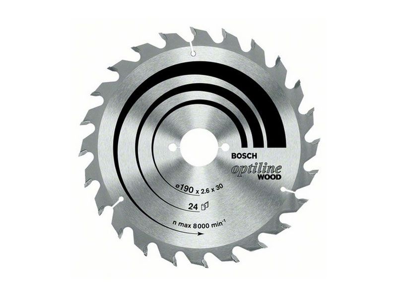 BOSCH Lame scie Optiline Wood 250 mm - vue 3