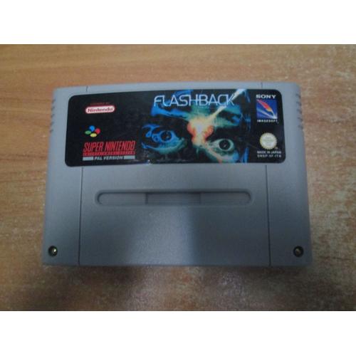 Jeu Super Nes : Flashback Super Nintendo - Super Nes