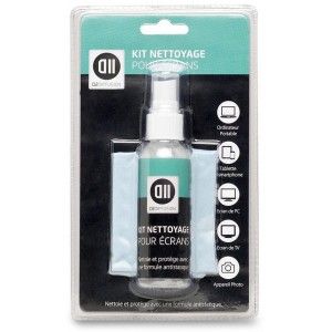 D2 Kit de nettoyage pour écran 60ml avec chiffon - vue 2