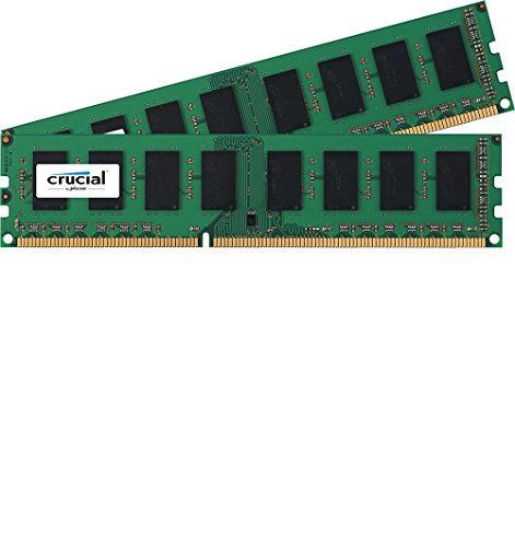 Crucial - DDR3 - kit - 16 Go: 2 x 8 Go - DIMM 240 broches - 1866 MHz / PC3-14900 - CL13 - 1.35 V - mémoire sans tampon - non ECC Crucial - DDR3 - kit - 16 Go: 2 x 8 Go - DIMM 240 broches - 1866 MHz / PC3-14900 - CL13 - 1.35 V - mémoire sans tampon - non ECC